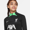 DX3152-014 Nike Liverpool FC Drill Top 2023-2024 Kids Zwart Groen