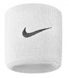 NNN04101 Nike Zweetbandjes Swoosh Wristband White