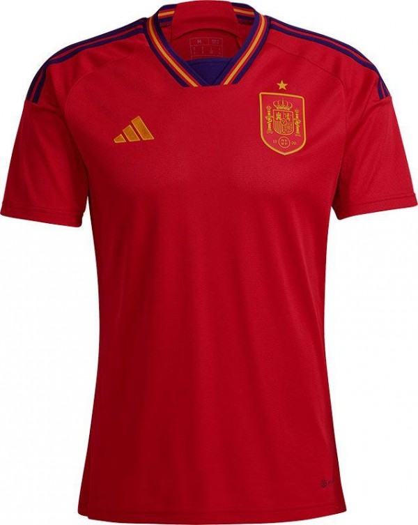 HL1970 adidas Spanje Thuisshirt 2022-2023 Rood