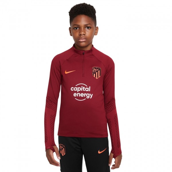 DX8035-682 Nike Atletico Madrid Drill Top 2022-2023 Kids Rood